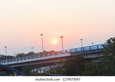 sun sky the bridge