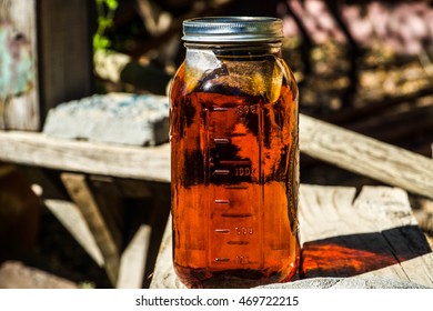 Sun Tea In Jar