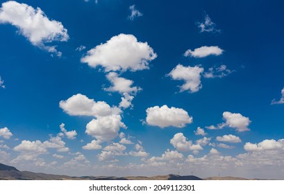 Sun Time Lapse Clouds Rolling Puffy Cumulus Cloud 