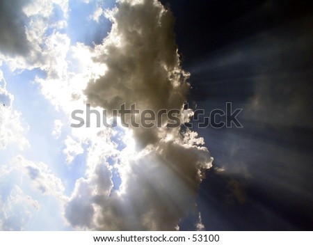 Image, Stock Photo Strahlemann 5000 Clouds