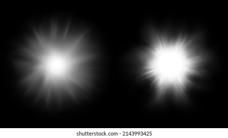 Sunbrust light black background overlay