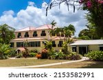 Sunbury Plantation House, Barbados. Restored great house from gentry time of the island