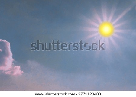 Sunfire Echo A Glow Beyond the Horizon