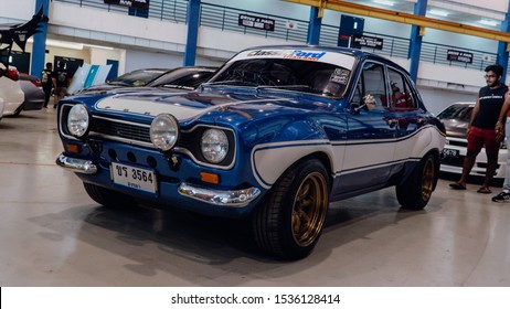 Sungai Besi, Kuala Lumpur - Oct 12 2019: Ford Escort From Fast And Furious Movie At Drive 4 Paul Event