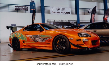 Sungai Besi, Kuala Lumpur - Oct 12 2019: Toyota Supra At Drive 4 Paul Event