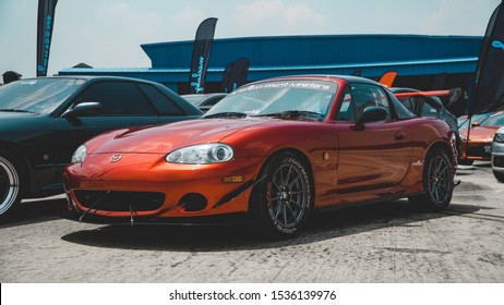 Sungai Besi, Kuala Lumpur - Oct 12 2019:Mazda Miata At Drive 4 Paul Event