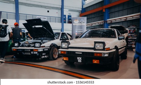 Sungai Besi, Kuala Lumpur - Oct 12 2019: Toyota AE86 At Drive 4 Paul Event