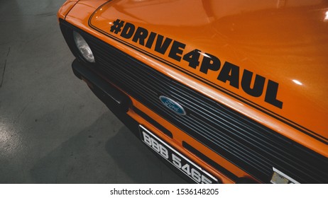 Sungai Besi, Kuala Lumpur - Oct 12 2019:Ford Escort At Drive 4 Paul Event