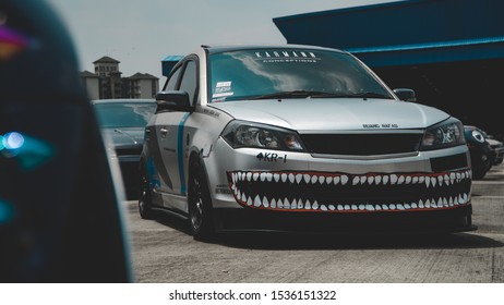 Sungai Besi, Kuala Lumpur - Oct 12 2019: Proton Saga At Drive 4 Paul Event