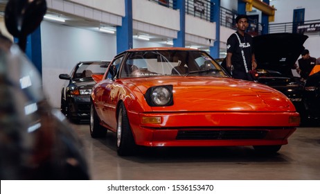 Sungai Besi, Kuala Lumpur - Oct 12 2019:Mazda RX7 At Drive 4 Paul Event