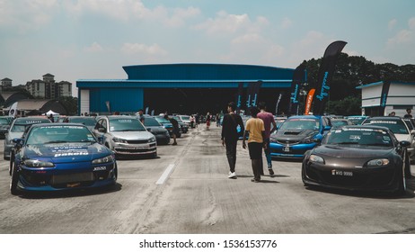 Sungai Besi, Kuala Lumpur - Oct 12 2019: Cars At Drive 4 Paul Event