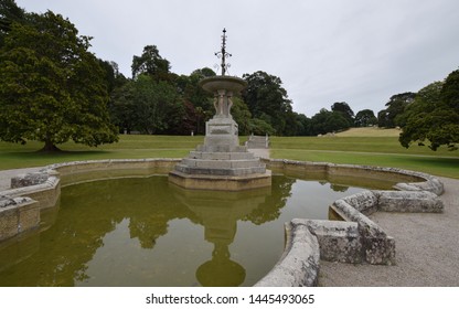 Sunken Italian Garden Pencarrow House Bodmin Cornwall