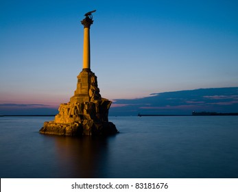 The Sunken Ships Monument, symbol of Sevastopol, Crimea, Ukraine - Shutterstock ID 83181676