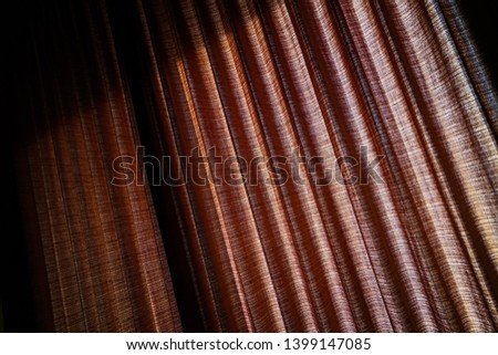 Similar – Pink Curtains Fenster