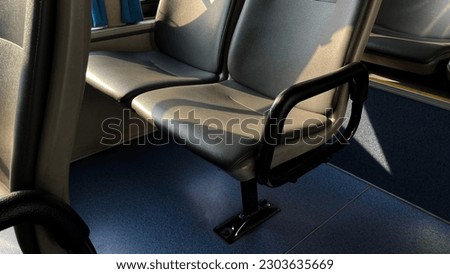 Sunlight With Empty Chair, Transportation, Copy Space...,