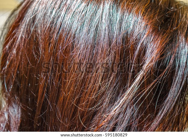 Sunlight On Ginger Brown Burgundy Red Stock Photo Edit Now 595180829