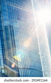 Sunlight on skyscraper