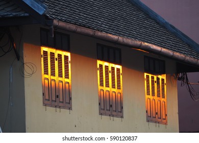 Sunlight on a window