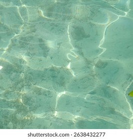 Sunlight Reflection on the Surface of the Sea