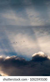 sunlight in sky