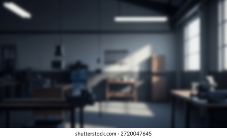 Sunlit Workshop Tools  Projects in an Industrial Studio.