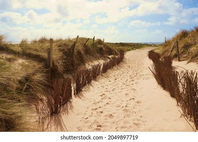 Sunny Day At The Beach On Sylt Island