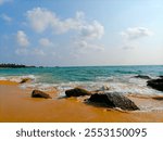 sunny day, beach, sri lanka