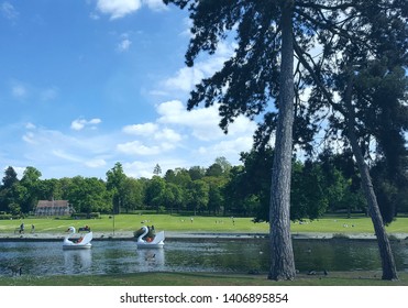 Sunny Day At Cannon Hill Park, Birmingham, UK.