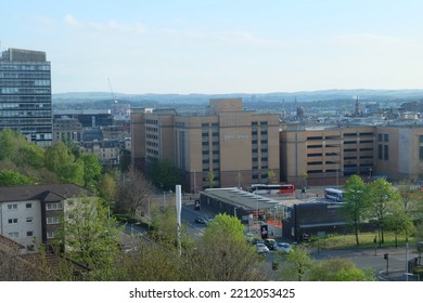 A Sunny Day In Glasgow City Centre Scotland On Spring 2018