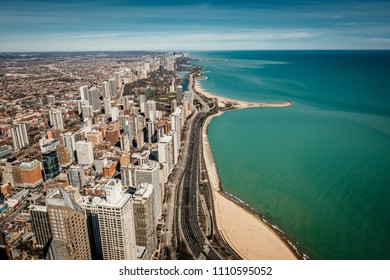 Sunny Day On Lake Shore Drive