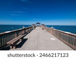 Sunny day at the pier. Summer at Clearwater Beach