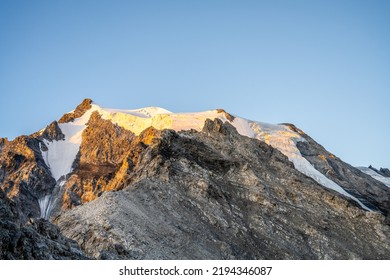 Sunny Morning At Ortler Mountain