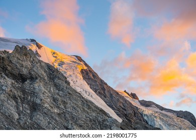 Sunny Morning At Ortler Mountain