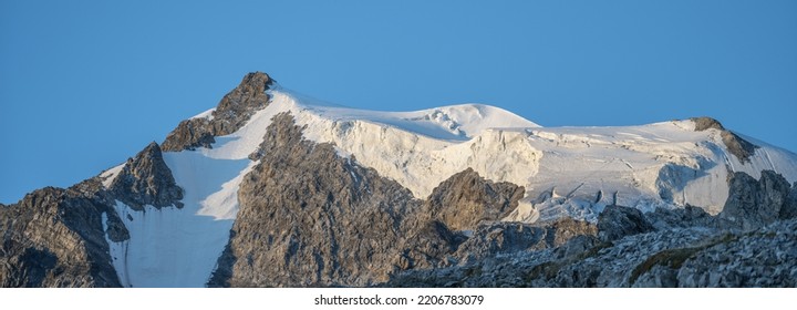 Sunny Morning At Ortler Mountain