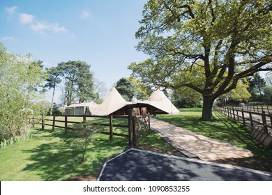 Sunny Outdoor Teepee Garden Wedding