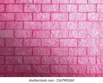 Sunny Pink Solid Block Brick Wall Stock Photo 2167905269 | Shutterstock