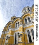 Sunny St. Volodymyr Cathedral Kyiv Ukraine