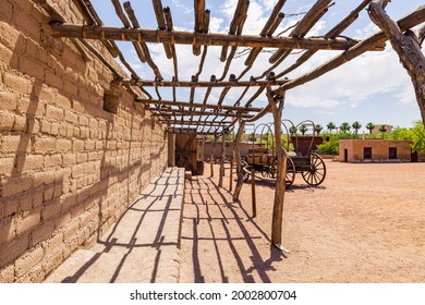 Sunny View Of The Old Las Vegas Mormon Fort State Historic Park At Nevada