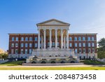 Sunny view of the Southern Methodist University at Dallas, Texas