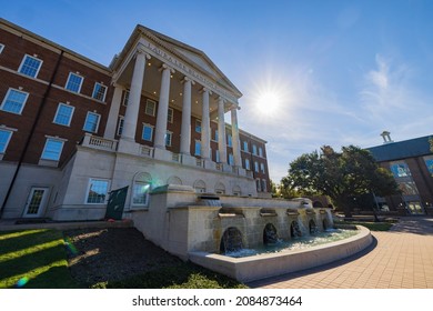 Sunny View Of The Southern Methodist University At Dallas, Texas