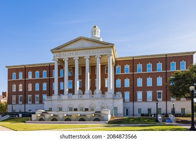 Sunny View Of The Southern Methodist University At Dallas, Texas