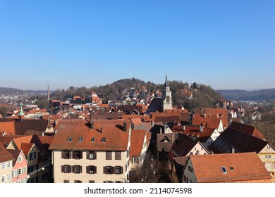 Sunny Winter Day In Tübingen Am Neckar