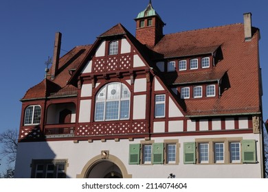 Sunny Winter Day In Tübingen Am Neckar