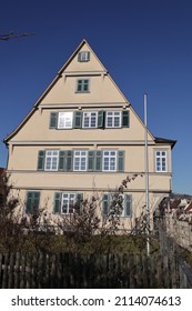 Sunny Winter Day In Tübingen Am Neckar