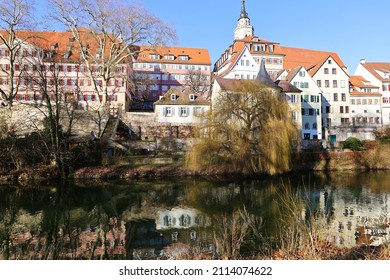 Sunny Winter Day In Tübingen Am Neckar