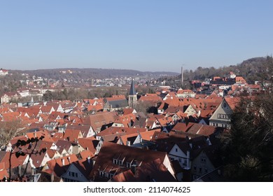 Sunny Winter Day In Tübingen Am Neckar