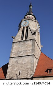 Sunny Winter Day In Tübingen Am Neckar