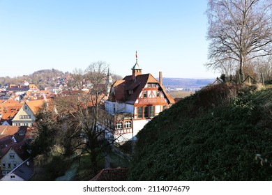 Sunny Winter Day In Tübingen Am Neckar