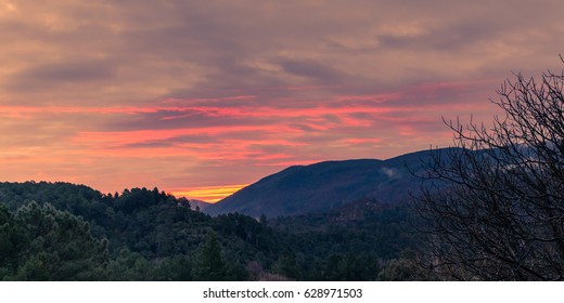 Sunrise In The Cévennes