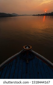 Sunrise Above River Sungai Mahakam, East-Kalimantan, Borneo, Indonesia